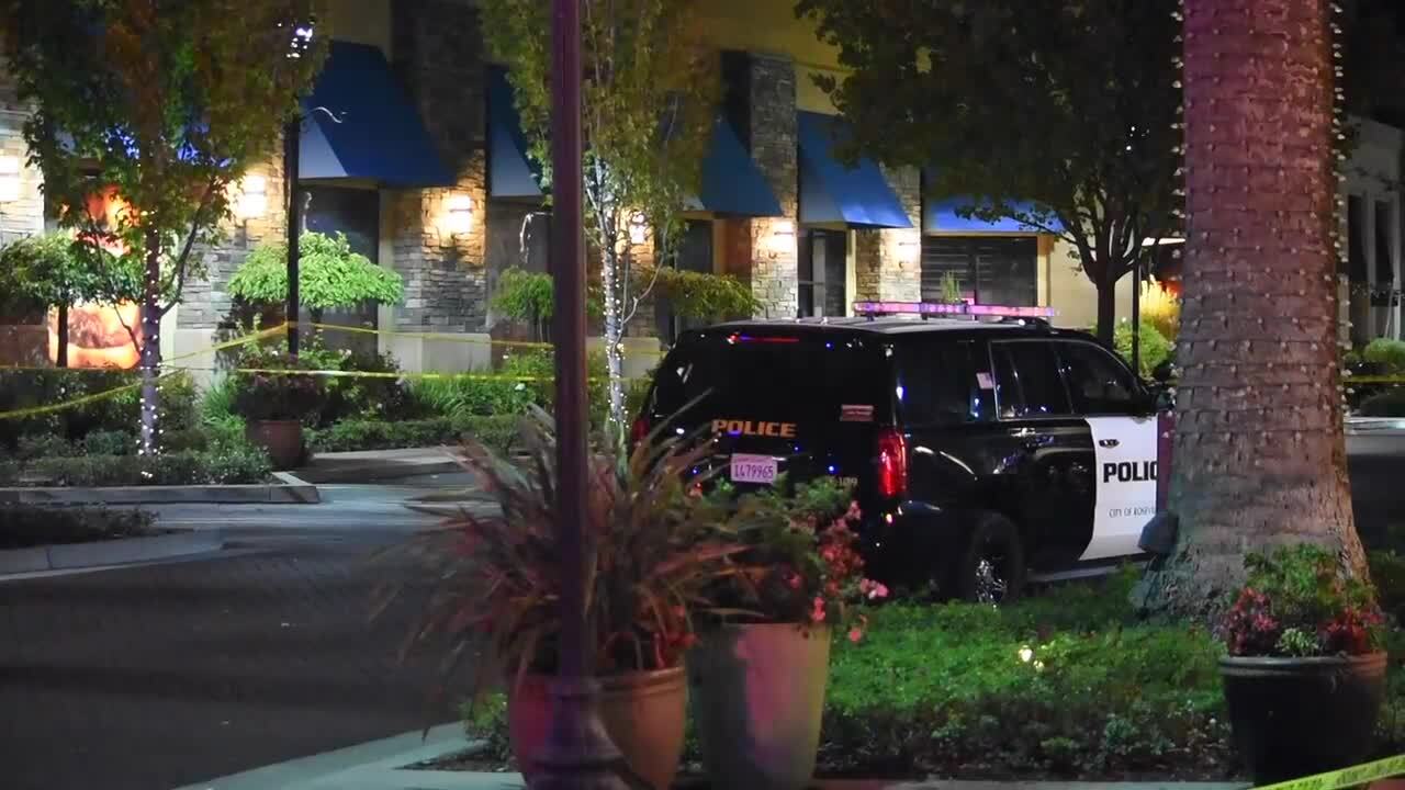 Here's the scene after the Roseville shooting at Fountains shopping