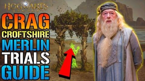 Hogwarts Legacy: Merlin Trials All "Crag Croftshire" Area...