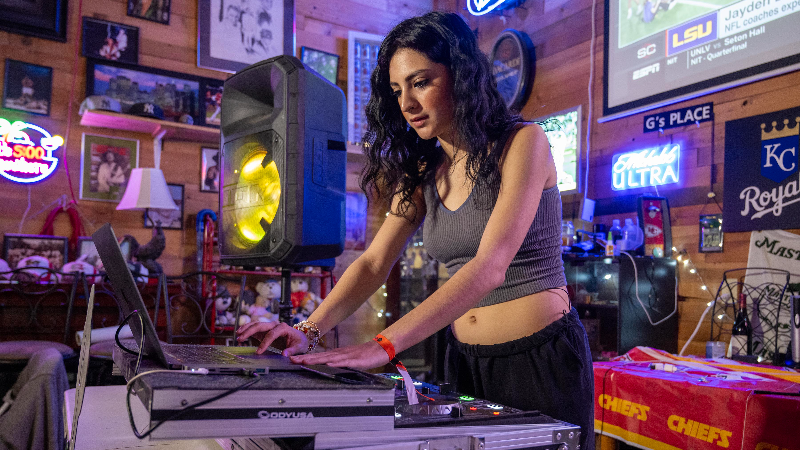 The daughter of Lisa Lopez-Galvan, a beloved DJ, is embracing her mother’s legacy