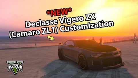 NEW Declasse Vigero ZX_Camaro ZL1 Customization   A Lil R...