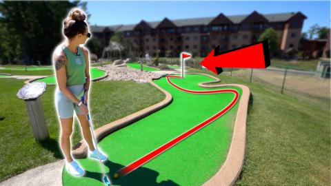 Fighting for a Hole In One at Wilderness Resort! - Part 3...