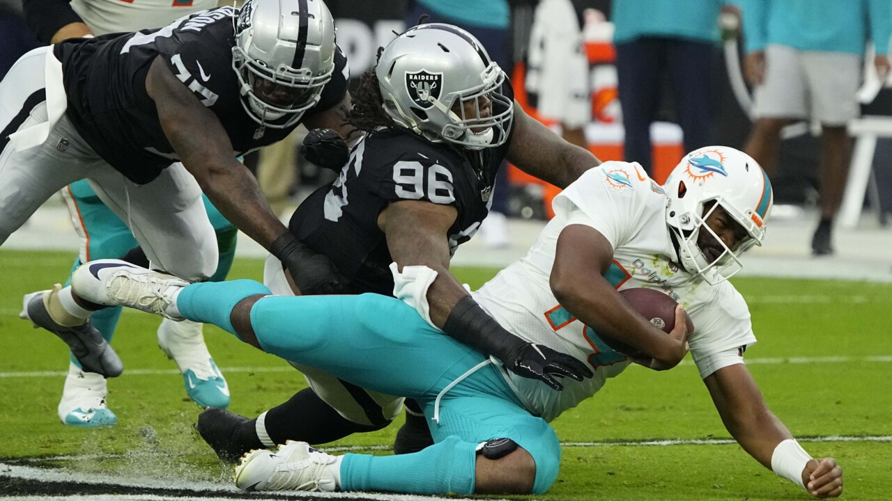 Another Thriller At Overtime Stadium: Raiders 31 Dolphins 28 In