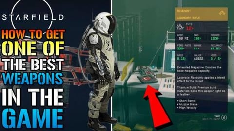 Starfield: Revenant Legendary Rifle Is INSANE! How To Get...
