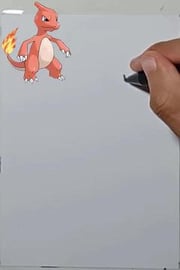 My drawing pokemon CHARMELEON