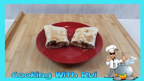 Bacon, Egg And Cheese Breakfast Wrap