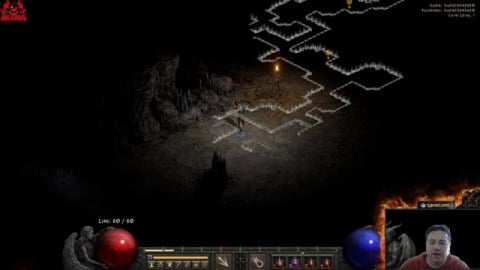 Diablo 2 - Resurrected Act1 Part 3 Sorceress Playthrough