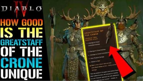 Diablo 4: Greatstaff Of The Crone Is INSANE! How Good Is ...