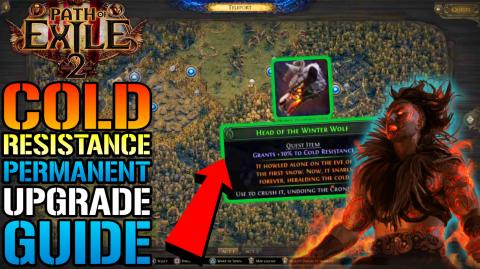 Path Of Exile 2: "Cold Resistance" 10% Permanent Stat Bon...