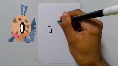 Drawing Pokemon Feebas