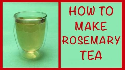 How to Make Rosemary Tea / Herbal Infusion, Tisane