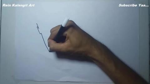 drawing gafity letter K #shorts