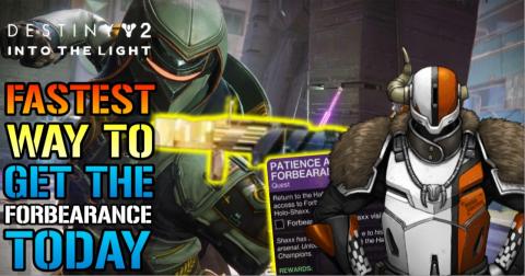 Destiny 2: "Patience & Forbearance" FULL Quest Guide! Fas...