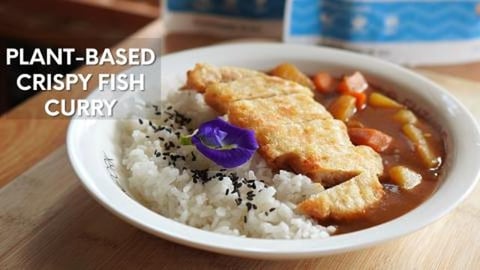 Plant-Based Fish Curry Recipe | Plant-based Japanese Fish...
