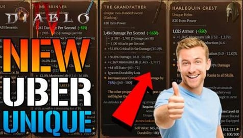 Diablo 4: NEW Uber Unique Coming In Season Of The Maligna...