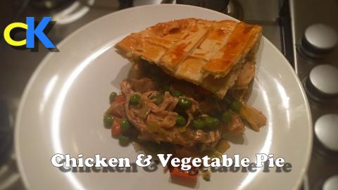 Chicken & Vegetable Pie | British Pub Food