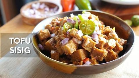 Filipino Tofu Sisig Recipe 