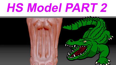 ZBrush - Haunted Statue Model - Part 2