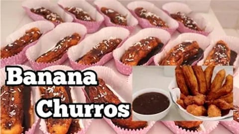 BANANA CHURROS _ Pinoy Food _ Taste Buds PH