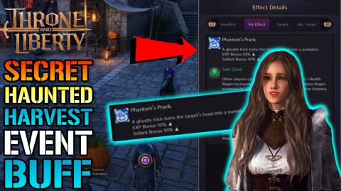 Throne & Liberty: SECRET "Haunted Harvest" Event BUFF! Ho...