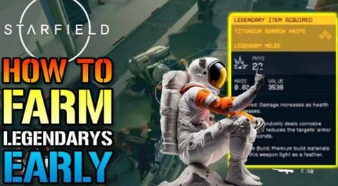 Starfield: Amazing EARLY Legendary Farm! How To Farm LEGE...