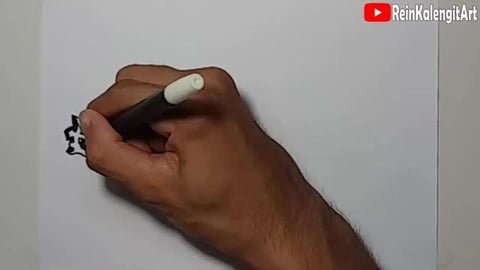 Drawing Graffiti name HAPRIL