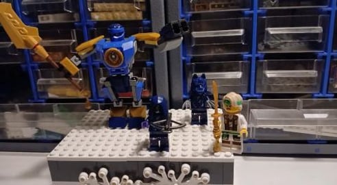 Building lego set 71805