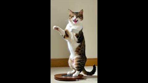 My Robot Vacuum Transformed into a Cat Dance Floor / AI A...