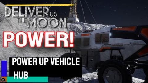 Powering up the Vehicle Hub in Deliver Us the Moon