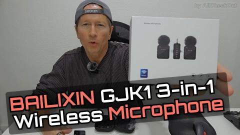 BAILIXIN GJK1 Amazing Budget Wireless Microphone 3 in 1 U...