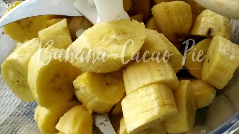 Banana Cacao Pie Recipe | Guilt-free Dessert Recipe