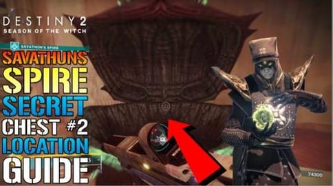 Destiny 2: Savathuns Spire Secret Chest #2 Location Guide...