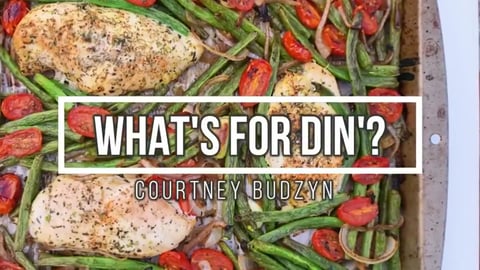 One-Pan Tuscan Chicken & Veggies