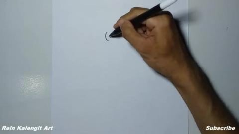 Drawing simple evil teddy bear graffiti