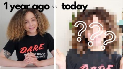 no products, no styling | 1 year update