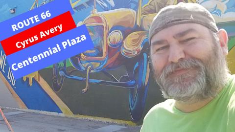 Cyrus Avery Centennial Plaza | Route 66 | Tulsa, OK