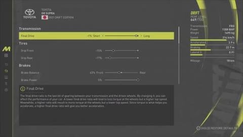 _Best_ Drift Setup_Tune   Controller Setting Toyota GR Su...