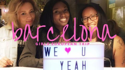 Girl's European Trip: Traveling to Barcelona