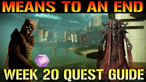 Destiny 2: Season Of Arrivals | Means To An End (Week 20 ...