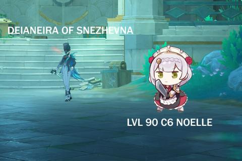 BULLYING DEIANEIRA OF SNEZHEVNA W/ C6 NOELLE SOLO