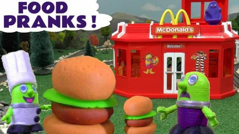 McDonald's Food Pranks Competition with Hulk Thomas The T...