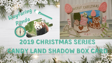 Candy Land Shadow Box Card