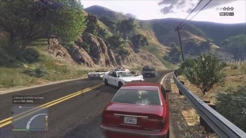 Cop Uses Ejection Seat... in GTA 5 Online