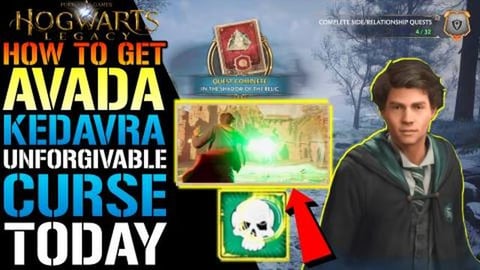 Hogwarts Legacy: How To Get "Avada Kedavra" Unforgivable ...