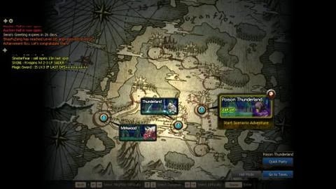 Dungeon Fighter Online: 1/2 Poison Thunderland gameplay 