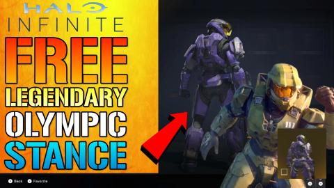 Halo Infinite: FREE LEGENDARY OLYMPIC STANCE! How To Unlo...