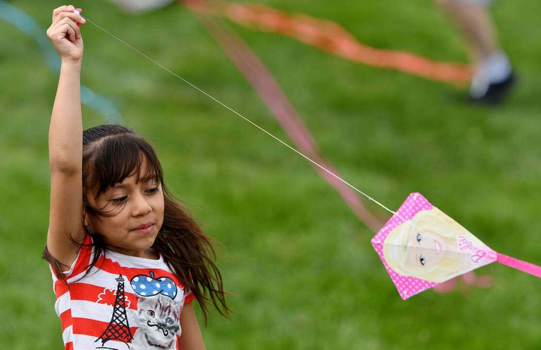 Kites fill the sky during Flights of Fancy festival Kansas City Star