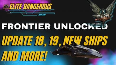 Elite Dangerous News - Update 18 and 19 New ships and mor...
