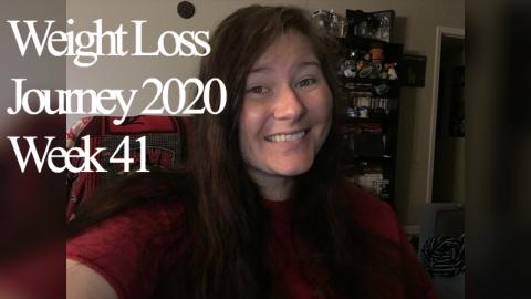 Weight Loss Journey 2020 Week 41