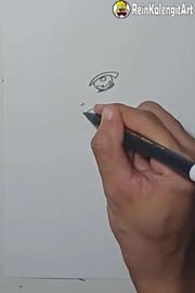 Drawing JIN BTS chibi 1 Menit