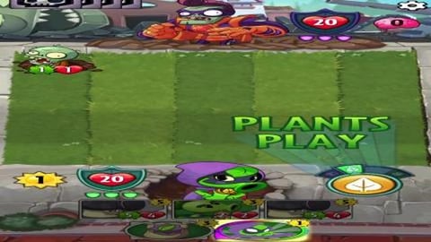 Plants vs Zombies Heros: 2/10 gameplay (tutorial 2)